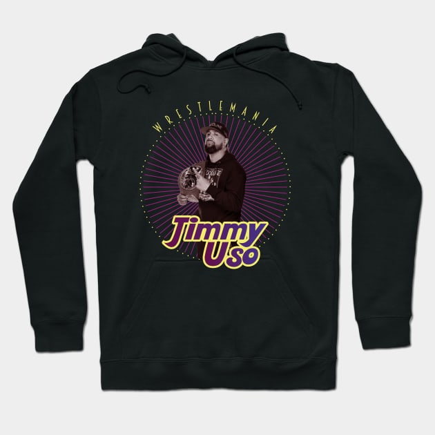 jimmy uso Hoodie by mapasakehh